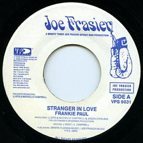 【新品】米7” Frankie Paul Stranger In Love VPS9031 Joe Frasier /00046 【新品】米7” Frankie Paul Stranger In Love VPS9031 Joe Frasier /00046