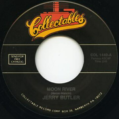【新品】米7” Jerry Butler Moon River / Aware Of Love COL1440 Collectables /00048 【新品】米7” Jerry Butler Moon River / Aware Of Love COL1440 Collectables /00048