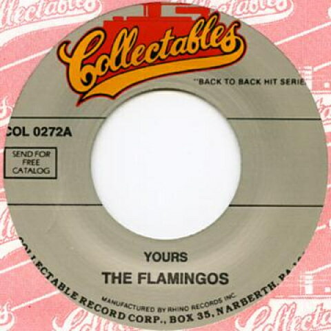【新品】米7” Flamingos Yours / You Me & The Sea COL0272 Collectables /00048