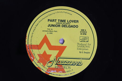 【中古】米12” Junior Delgado Part Time Lover / Part Time Version AC023 NARROWS RECORDS /00250 【中古】米12” Junior Delgado Part Time Lover / Part Time Version AC023 NARROWS RECORDS /00250