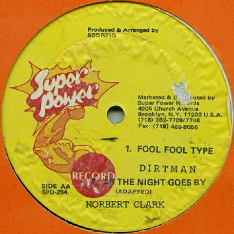 【新品】米12” Dirtsman Peeping Tom (B面レーベルダメージ) / Fool Fool Type SPD264 Super Power /00210
