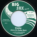 【新品】欧7” Lloyd Deslandes Unity (Live Fe Come See) / Unity Dub RF041 Big Sax Recor...