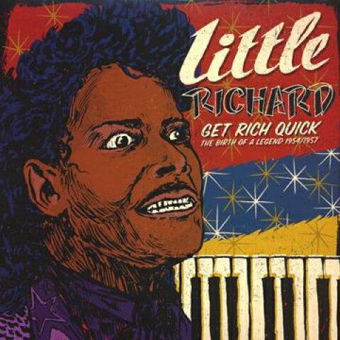 【新品】欧LP Little Richard Get Rich Quick: The Birth Of A Legend 1954-1957 SUITABLE1306 Mr. Suit /00224