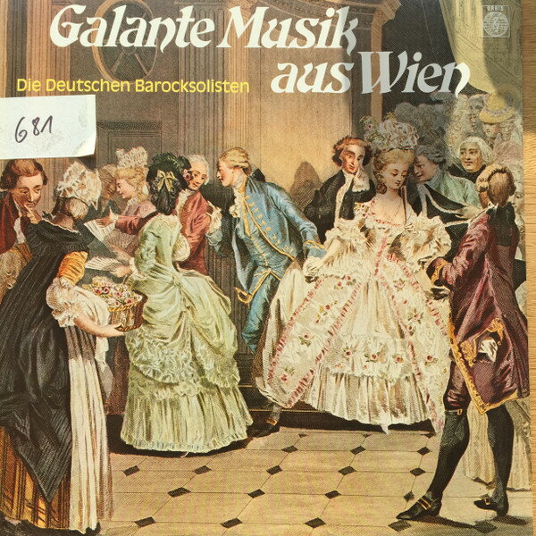 【中古】独LP Die Deutschen Barocksolisten Galante Musik Aus Wien 424705 Orbis /00260