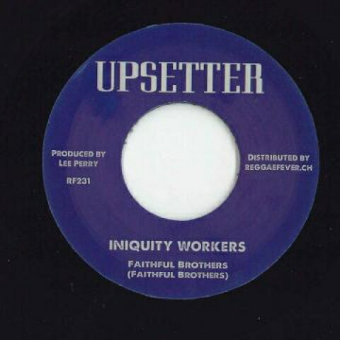 ・アーティスト Faithful Brothers ・タイトル Iniquity Workers / Iniquity Version 2 ・レーベル・型番 Upsetter/Reggae Fever RF231 ・フォーマット 7" ・コンディション(盤) 新品 (M) ・コンディション(ジャケット) ・コンディション(帯) オビなし ・特記事項 サンプル画像です。実際の商品の画像ではありません 商品写真はバーコード/カタログ番号に対応したサンプル画像ですので、お送りする商品の画像ではありません。帯やライナーなどの付属品は、特記事項に記載されている場合のみ含まれます。プロモやカラーレコードなどの仕様についても、該当する場合のみ特記事項に記載しています。 【ご購入前に必ずご確認ください】 ・本店サイト(www.recordcity.jp)とは価格、送料が違います ・本店サイト、その他支店のオーダーとは同梱発送できません ・注文確定後に別の注文を頂いた場合、注文同士の同梱は致しかねます。 ・別倉庫から発送しているため、店頭受け渡しは対応しておりません ・一部商品は他の通販サイトでも販売しているため、ご注文のタイミングによっては商品のご用意ができない場合がございます。 ・土日祝日はお休みです 金曜・祝前日9時以降のご連絡またはご入金は、返答または発送が週明け・祝日明けに順次対応となります。 ・ご購入後のキャンセル不可 ご購入後のキャンセルはいかなる理由においてもお受けできません。ご了承の上、ご購入くださいませ。 ・日本郵便(ゆうパック/ゆうメール)によるお届けになります。 ・中古品であることをご理解ください 当ストアでは中古商品を主に販売しております。中古品であることをご理解の上ご購入ください。また、一部商品はRecordCityオンラインストアで試聴可能です。 ・返品について お客様のご都合による返品は一切承っておりません。 表記の内容と実際の商品に相違がある場合、また針飛び等で返品・返金をご希望される場合は、商品の到着後1週間以内にご連絡ください。商品の返送をこちらで確認後、キャンセル・返金を行います。 コンディションVG以下の商品は返品できません。プレイに影響のない表面のこすれ傷、プレス起因のノイズ盤は返品の対象外です。 【コンディション表記】 ・ほぼ新品(M-)(Like New) 完全な新品。未使用。当店ではほぼ使用しません ・非常に良い(EX)(Excellent) 中古盤として美品な状態。わずかな経年を感じるものの傷みを感じさせない、当店基準で最高の状態 ・良い(VG+)(Very Good Plus) 丁寧に扱われた中古品で、軽い使用感がみられる。 ・可(VG)(Acceptable) 使い込まれた中古品で、「良い」よりもさらに使用感がみられる。 ・悪い(VG-)(Bad) 状態が悪いアイテム。使用の保障はなく、再生不可、針飛び、目立つノイズがあるかもしれない。状態によるクレーム不可。返品不可。 ・非常に悪い(G)(Very Bad) 「悪い」よりさらに状態が悪いアイテム。使用の保障はなく、再生不可、針飛び、目立つノイズがあるかもしれない。状態によるクレーム不可。返品不可。 ・ジャンク(Fair)(Junk/Fair) 割れている、反っている、水ダメージがある、カビ、ジャケットが分離している、ひどい書き込み、ひどい擦れなど最低の状態。使用の保障はなく、再生不可、針飛び、目立つノイズがあるかもしれない。状態によるクレーム不可。返品不可。 ・ジャンク(Poor)(Junk/Poor) 割れている、反っている、水ダメージがある、カビ、ジャケットが分離している、ひどい書き込み、ひどい擦れなど最低の状態。使用の保障はなく、再生不可、針飛び、目立つノイズがあるかもしれない。状態によるクレーム不可。返品不可。