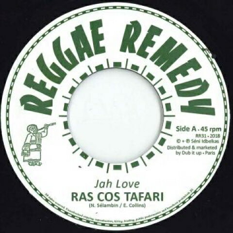 【新品】欧7” Ras Cos Tafari Jah Love / Dub RR31 Reggae Remedy /00048 【新品】欧7” Ras Cos Tafari Jah Love / Dub RR31 Reggae Remedy /00048