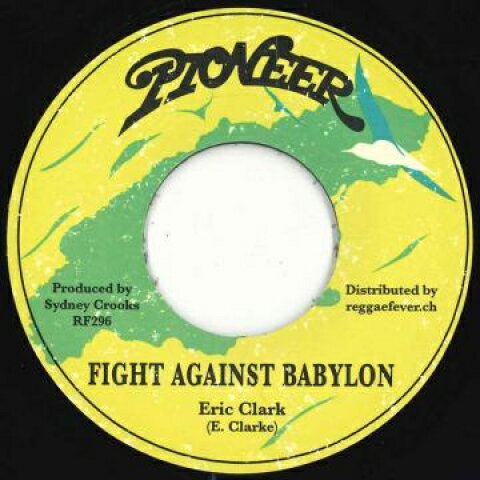・アーティスト Eric Clarke ・タイトル Fight Against Babylon / Version ・レーベル・型番 Pioneer/Reggae Fever RF296 ・フォーマット 7" ・コンディション(盤) 新品 (M) ・コンディション(ジャケット) ・コンディション(帯) オビなし ・特記事項 サンプル画像です。実際の商品の画像ではありません 商品写真はバーコード/カタログ番号に対応したサンプル画像ですので、お送りする商品の画像ではありません。帯やライナーなどの付属品は、特記事項に記載されている場合のみ含まれます。プロモやカラーレコードなどの仕様についても、該当する場合のみ特記事項に記載しています。 【ご購入前に必ずご確認ください】 ・本店サイト(www.recordcity.jp)とは価格、送料が違います ・本店サイト、その他支店のオーダーとは同梱発送できません ・注文確定後に別の注文を頂いた場合、注文同士の同梱は致しかねます。 ・別倉庫から発送しているため、店頭受け渡しは対応しておりません ・一部商品は他の通販サイトでも販売しているため、ご注文のタイミングによっては商品のご用意ができない場合がございます。 ・土日祝日はお休みです 金曜・祝前日9時以降のご連絡またはご入金は、返答または発送が週明け・祝日明けに順次対応となります。 ・ご購入後のキャンセル不可 ご購入後のキャンセルはいかなる理由においてもお受けできません。ご了承の上、ご購入くださいませ。 ・日本郵便(ゆうパック/ゆうメール)によるお届けになります。 ・中古品であることをご理解ください 当ストアでは中古商品を主に販売しております。中古品であることをご理解の上ご購入ください。また、一部商品はRecordCityオンラインストアで試聴可能です。 ・返品について お客様のご都合による返品は一切承っておりません。 表記の内容と実際の商品に相違がある場合、また針飛び等で返品・返金をご希望される場合は、商品の到着後1週間以内にご連絡ください。商品の返送をこちらで確認後、キャンセル・返金を行います。 コンディションVG以下の商品は返品できません。プレイに影響のない表面のこすれ傷、プレス起因のノイズ盤は返品の対象外です。 【コンディション表記】 ・ほぼ新品(M-)(Like New) 完全な新品。未使用。当店ではほぼ使用しません ・非常に良い(EX)(Excellent) 中古盤として美品な状態。わずかな経年を感じるものの傷みを感じさせない、当店基準で最高の状態 ・良い(VG+)(Very Good Plus) 丁寧に扱われた中古品で、軽い使用感がみられる。 ・可(VG)(Acceptable) 使い込まれた中古品で、「良い」よりもさらに使用感がみられる。 ・悪い(VG-)(Bad) 状態が悪いアイテム。使用の保障はなく、再生不可、針飛び、目立つノイズがあるかもしれない。状態によるクレーム不可。返品不可。 ・非常に悪い(G)(Very Bad) 「悪い」よりさらに状態が悪いアイテム。使用の保障はなく、再生不可、針飛び、目立つノイズがあるかもしれない。状態によるクレーム不可。返品不可。 ・ジャンク(Fair)(Junk/Fair) 割れている、反っている、水ダメージがある、カビ、ジャケットが分離している、ひどい書き込み、ひどい擦れなど最低の状態。使用の保障はなく、再生不可、針飛び、目立つノイズがあるかもしれない。状態によるクレーム不可。返品不可。 ・ジャンク(Poor)(Junk/Poor) 割れている、反っている、水ダメージがある、カビ、ジャケットが分離している、ひどい書き込み、ひどい擦れなど最低の状態。使用の保障はなく、再生不可、針飛び、目立つノイズがあるかもしれない。状態によるクレーム不可。返品不可。