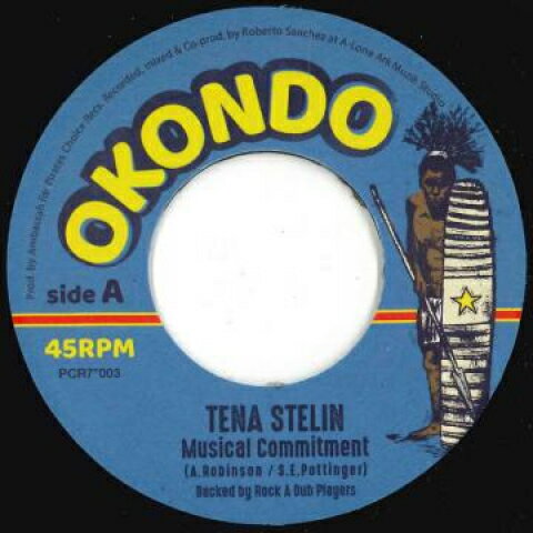 【新品】西7” Tena Stelin / Roberto Sanchez Musical Commitment / Dub Commitment PCR7003 Okondo /00048 【新品】西7” Tena Stelin / Roberto Sanchez Musical Commitment / Dub Commitment PCR7003 Okondo /00048