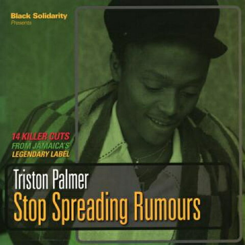 쥳ɥƥ ŷԾŹ㤨֡ڿʡ۱LP Triston Palmer Stop Spreading Rumors (180g BSLP004 Black Solidarity /00250פβǤʤ3,498ߤˤʤޤ