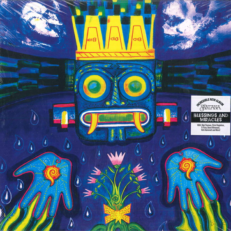 【新品】加2LP Santana Blessings And Miracles 538714570 BMG /00660