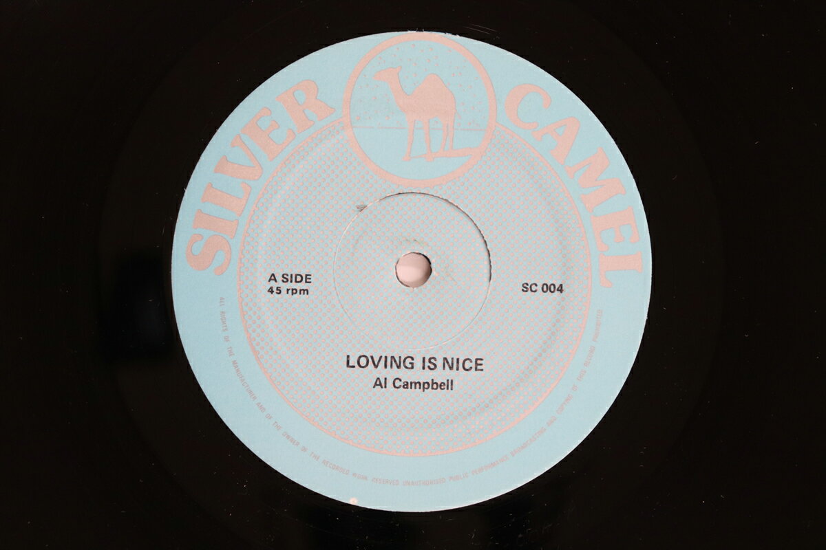 【中古】英12” Al Campbell Loving Is Nice / Sugar And Spice SC004 SILVER CAMEL /00250