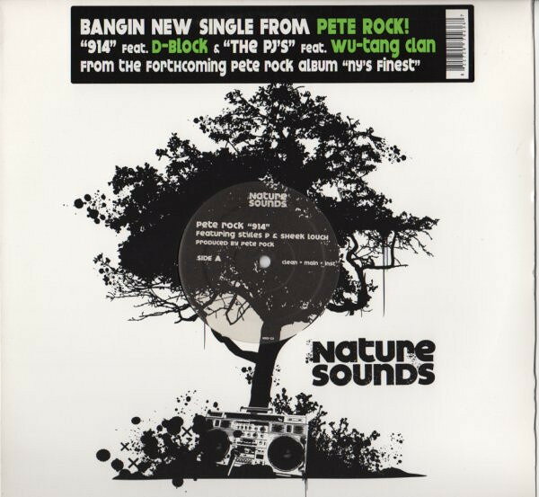 【中古】12” Pete Rock 914 / The PJs NSD23 Nature Sounds /00250