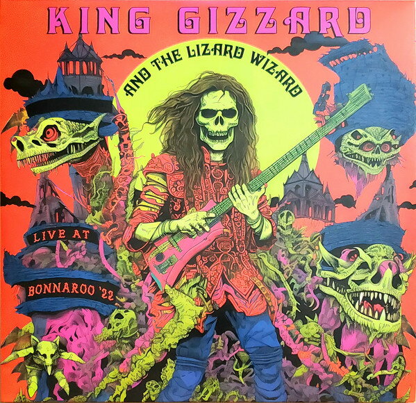 【新品】2discs LP King Gizzard &amp; The Lizard Wiza Live At Bonnaroo 22 ORGM2300 ORG Music 未開封 /00520