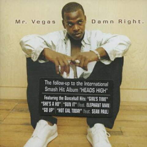 ڿʡ۱CD Mr Vegas Damn Right GRELCD263 Greensleeves /00108