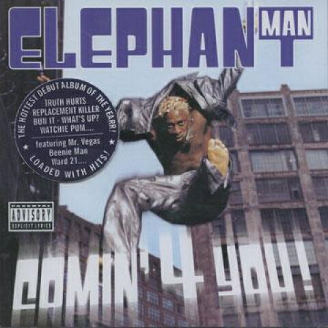 ڿʡ۱CD Elephant Man Comin 4 You GRELCD261 Greensleeves /00108