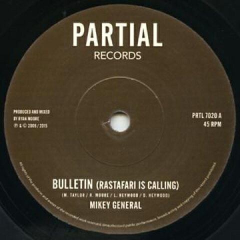 쥳ɥƥ ŷԾŹ㤨֡ڿʡ۱7 Mikey General / Twilight Circu Bulletin (Rastafari Is Calling / Bulletin Dubwise PRTL7020 Partial /00048פβǤʤ1,738ߤˤʤޤ