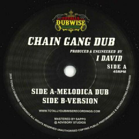 쥳ɥƥ ŷԾŹ㤨֡ڿʡ۱7 I David Chain Gang Dub / Version TDWR002V Totally Dubwise /00048פβǤʤ1,848ߤˤʤޤ