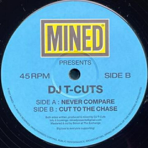 【新品】英12” T-Cuts Never Compare / Cut To The Chase MINED013 Mined /00188