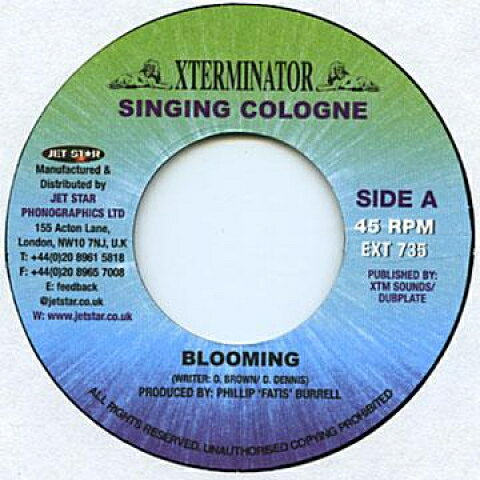 英7” Singing Cologne Blooming EXT735 Xterminator /00048