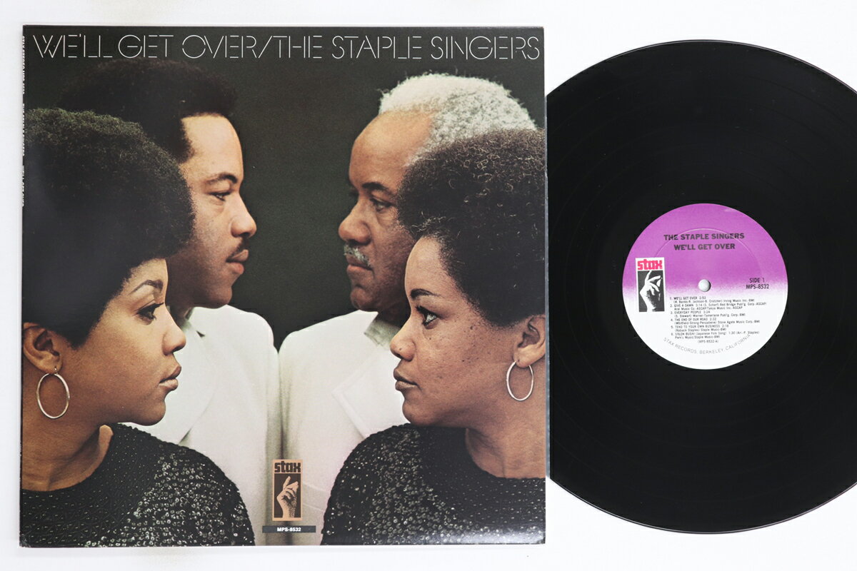【中古】米LP Staple Singers Well Get Over MPS8532 STAX /00260