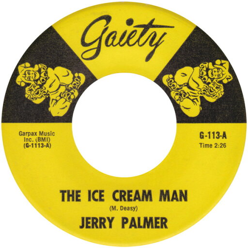 【中古】米7” Jerry Palmer Ice Cream Man G113 GAIETY /00080 【中古】米7” Jerry Palmer Ice Cream Man G113 GAIETY /00080