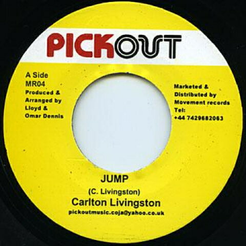 【新品】英7” Carlton Livingston Jump MR04 Pickout /00051 【新品】英7” Carlton Livingston Jump MR04 Pickout /00051
