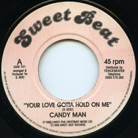 【新品】英7” Candy Man Your Love Gotta Hold On Me SWB701 Sweet Beat /00048