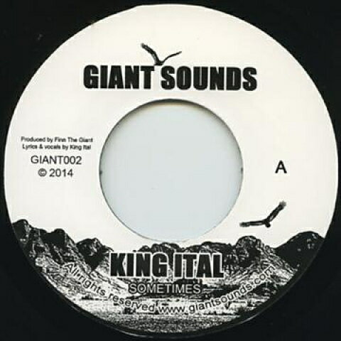 英7” King Ital / Finn The Giant Sometimes / Dubtimes GIANT002 Giant Sounds /00048