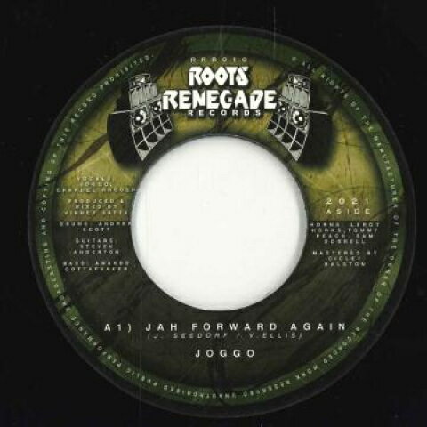 【新品】英7” Joggo Jah Forward Again / Jah Forward Again Dub RRR010 Roots Renegade /00048