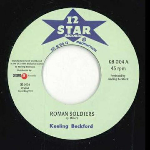 【新品】英7” Keeling Beckford Roman Soldiers / Version KB004 12 Star /00048