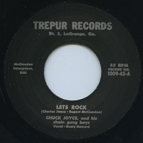 【新品】英7” Chuck Joyce Lets Rock / Milkman Blues 100945 Trepur /00048