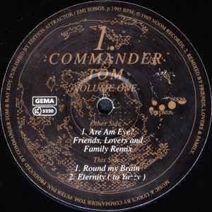 【中古】英12” Commander Tom Volume One NOOMUK1201 Noom Records UK /00250