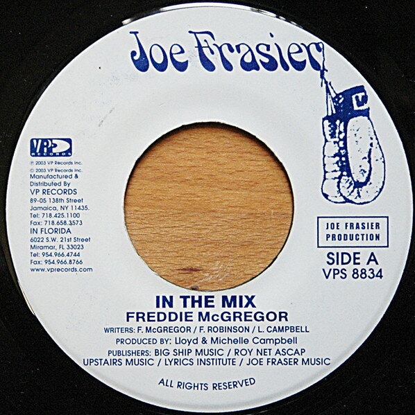Other - 【中古】7” Freddie McGregor In The Mix VPS8834 Joe Frasier /00080