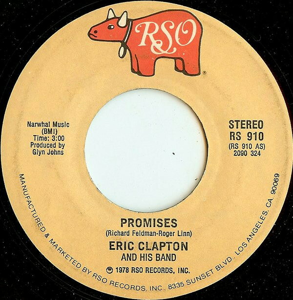 ����š۲�7�� Eric Clapton & His Band Promises RS910 RSO /00080