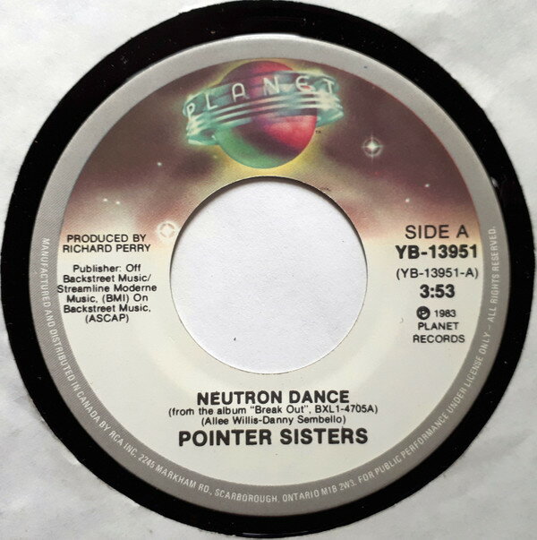 쥳ɥƥ ŷԾŹ㤨֡š۲7 Pointer Sisters Neutron Dance YB13951 Planet /00080פβǤʤ528ߤˤʤޤ
