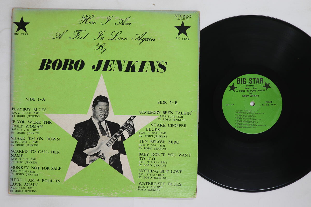 ・アーティスト Bobo Jenkins ・タイトル Here I Am A Fool In Love Again ・レーベル・型番 BIG STAR BS1133 ・フォーマット LPレコード ・コンディション(盤) 良い (VG+) ・コンディション(ジャケット) 可 (VG) ・コンディション(帯) オビなし ・特記事項 【カバー抜け】 実際に発送される商品の画像です 【ご購入前に必ずご確認ください】 ・本店サイト(www.recordcity.jp)とは価格、送料が違います ・本店サイト、その他支店のオーダーとは同梱発送できません ・注文確定後に別の注文を頂いた場合、注文同士の同梱は致しかねます。 ・別倉庫から発送しているため、店頭受け渡しは対応しておりません ・一部商品は他の通販サイトでも販売しているため、ご注文のタイミングによっては商品のご用意ができない場合がございます。 ・土日祝日はお休みです 金曜・祝前日9時以降のご連絡またはご入金は、返答または発送が週明け・祝日明けに順次対応となります。 ・ご購入後のキャンセル不可 ご購入後のキャンセルはいかなる理由においてもお受けできません。ご了承の上、ご購入くださいませ。 ・日本郵便(ゆうパック/ゆうメール)によるお届けになります。 ・中古品であることをご理解ください 当ストアでは中古商品を主に販売しております。中古品であることをご理解の上ご購入ください。また、一部商品はRecordCityオンラインストアで試聴可能です。 ・返品について お客様のご都合による返品は一切承っておりません。 表記の内容と実際の商品に相違がある場合、また針飛び等で返品・返金をご希望される場合は、商品の到着後1週間以内にご連絡ください。商品の返送をこちらで確認後、キャンセル・返金を行います。 コンディションVG以下の商品は返品できません。プレイに影響のない表面のこすれ傷、プレス起因のノイズ盤は返品の対象外です。 【コンディション表記】 ・ほぼ新品(M-)(Like New) 完全な新品。未使用。当店ではほぼ使用しません ・非常に良い(EX)(Excellent) 中古盤として美品な状態。わずかな経年を感じるものの傷みを感じさせない、当店基準で最高の状態 ・良い(VG+)(Very Good Plus) 丁寧に扱われた中古品で、軽い使用感がみられる。 ・可(VG)(Acceptable) 使い込まれた中古品で、「良い」よりもさらに使用感がみられる。 ・悪い(VG-)(Bad) 状態が悪いアイテム。使用の保障はなく、再生不可、針飛び、目立つノイズがあるかもしれない。状態によるクレーム不可。返品不可。 ・非常に悪い(G)(Very Bad) 「悪い」よりさらに状態が悪いアイテム。使用の保障はなく、再生不可、針飛び、目立つノイズがあるかもしれない。状態によるクレーム不可。返品不可。 ・ジャンク(Fair)(Junk/Fair) 割れている、反っている、水ダメージがある、カビ、ジャケットが分離している、ひどい書き込み、ひどい擦れなど最低の状態。使用の保障はなく、再生不可、針飛び、目立つノイズがあるかもしれない。状態によるクレーム不可。返品不可。 ・ジャンク(Poor)(Junk/Poor) 割れている、反っている、水ダメージがある、カビ、ジャケットが分離している、ひどい書き込み、ひどい擦れなど最低の状態。使用の保障はなく、再生不可、針飛び、目立つノイズがあるかもしれない。状態によるクレーム不可。返品不可。