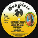 【新品】英12” Junior Delgado Dont Trouble Trouble; Dub Trouble / Yard; Yard Dub DPY003 Dub Plate /00200(2)