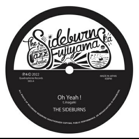 【新品】7” Sideburns Oh Yeah ! / Pearl City Blues QR003 Quadrophenia JPN /00048 【新品】7” Sideburns Oh Yeah ! / Pearl City Blues QR003 Quadrophenia JPN /00048