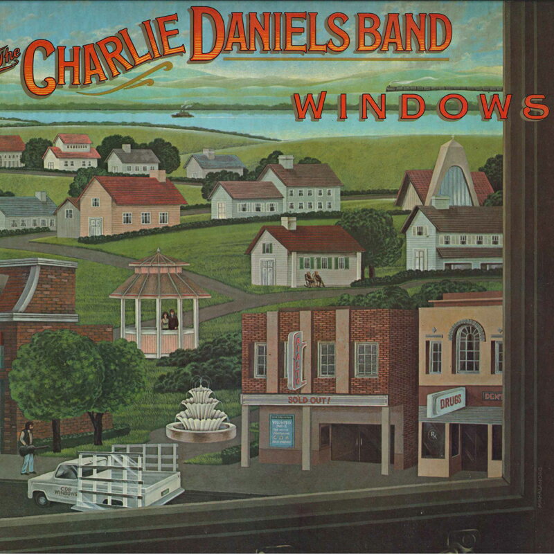【中古】米LP Charlie Daniels Band Windows FE37694 Epic /00260