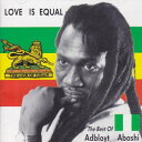 【新品】ナイジェリアCD Adbloyt Abashi Love Is Equal CAT004CD02 NS Records /00114