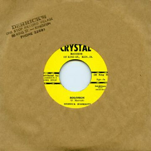 ڿʡ7 Derrick Harriott Solomon DSRDH7004 Crystal/Dub Store Japan Viny...