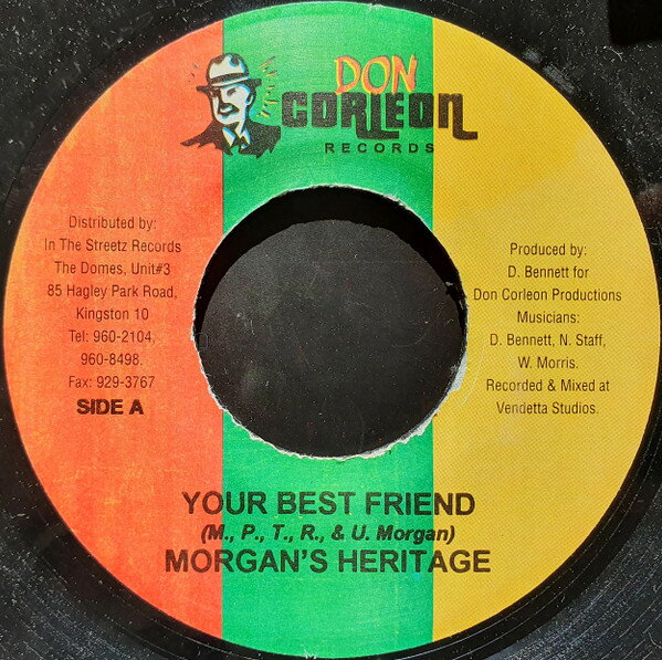 ・アーティスト Morgan Heritage ・タイトル Your Best Friend ・レーベル・型番 Don Corleon Records NONE ・フォーマット 7" ・コンディション(盤) 良い (VG+) ・コンディション(ジャケット) プレインカバー（元ジャケット／カバー無し） ・コンディション(帯) オビなし ・特記事項 【盤に浅い跡】 サンプル画像です。実際の商品の画像ではありません 商品写真はバーコード/カタログ番号に対応したサンプル画像ですので、お送りする商品の画像ではありません。帯やライナーなどの付属品は、特記事項に記載されている場合のみ含まれます。プロモやカラーレコードなどの仕様についても、該当する場合のみ特記事項に記載しています。 【ご購入前に必ずご確認ください】 ・本店サイト(www.recordcity.jp)とは価格、送料が違います ・本店サイト、その他支店のオーダーとは同梱発送できません ・注文確定後に別の注文を頂いた場合、注文同士の同梱は致しかねます。 ・別倉庫から発送しているため、店頭受け渡しは対応しておりません ・一部商品は他の通販サイトでも販売しているため、ご注文のタイミングによっては商品のご用意ができない場合がございます。 ・土日祝日はお休みです 金曜・祝前日9時以降のご連絡またはご入金は、返答または発送が週明け・祝日明けに順次対応となります。 ・ご購入後のキャンセル不可 ご購入後のキャンセルはいかなる理由においてもお受けできません。ご了承の上、ご購入くださいませ。 ・日本郵便(ゆうパック/ゆうメール)によるお届けになります。 ・中古品であることをご理解ください 当ストアでは中古商品を主に販売しております。中古品であることをご理解の上ご購入ください。また、一部商品はRecordCityオンラインストアで試聴可能です。 ・返品について お客様のご都合による返品は一切承っておりません。 表記の内容と実際の商品に相違がある場合、また針飛び等で返品・返金をご希望される場合は、商品の到着後1週間以内にご連絡ください。商品の返送をこちらで確認後、キャンセル・返金を行います。 コンディションVG以下の商品は返品できません。プレイに影響のない表面のこすれ傷、プレス起因のノイズ盤は返品の対象外です。 【コンディション表記】 ・ほぼ新品(M-)(Like New) 完全な新品。未使用。当店ではほぼ使用しません ・非常に良い(EX)(Excellent) 中古盤として美品な状態。わずかな経年を感じるものの傷みを感じさせない、当店基準で最高の状態 ・良い(VG+)(Very Good Plus) 丁寧に扱われた中古品で、軽い使用感がみられる。 ・可(VG)(Acceptable) 使い込まれた中古品で、「良い」よりもさらに使用感がみられる。 ・悪い(VG-)(Bad) 状態が悪いアイテム。使用の保障はなく、再生不可、針飛び、目立つノイズがあるかもしれない。状態によるクレーム不可。返品不可。 ・非常に悪い(G)(Very Bad) 「悪い」よりさらに状態が悪いアイテム。使用の保障はなく、再生不可、針飛び、目立つノイズがあるかもしれない。状態によるクレーム不可。返品不可。 ・ジャンク(Fair)(Junk/Fair) 割れている、反っている、水ダメージがある、カビ、ジャケットが分離している、ひどい書き込み、ひどい擦れなど最低の状態。使用の保障はなく、再生不可、針飛び、目立つノイズがあるかもしれない。状態によるクレーム不可。返品不可。 ・ジャンク(Poor)(Junk/Poor) 割れている、反っている、水ダメージがある、カビ、ジャケットが分離している、ひどい書き込み、ひどい擦れなど最低の状態。使用の保障はなく、再生不可、針飛び、目立つノイズがあるかもしれない。状態によるクレーム不可。返品不可。