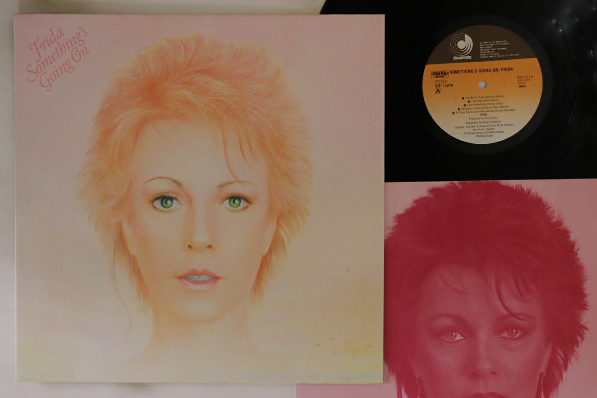 【中古】LP Frida (Abba) Somethings Going On Produced DSP5116 DISCOMATE Japan Vinyl /00260