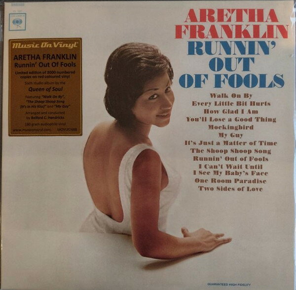 Artist Name: F - 【新品】欧LP Aretha Franklin Runnin Out Of Fools MOVLP2688 Music On Vinyl /00260