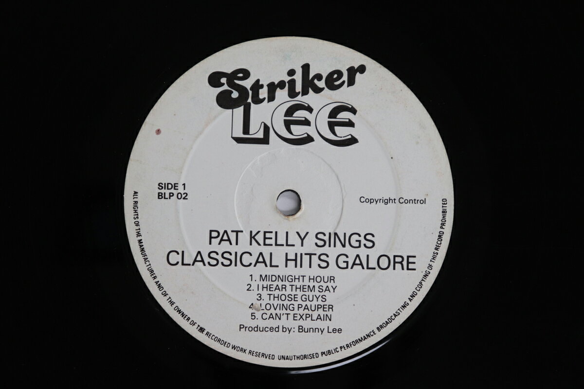 【中古】英LP Pat Kelly Sings Classical Hits Galore BLP002 STRIKER LEE /00260