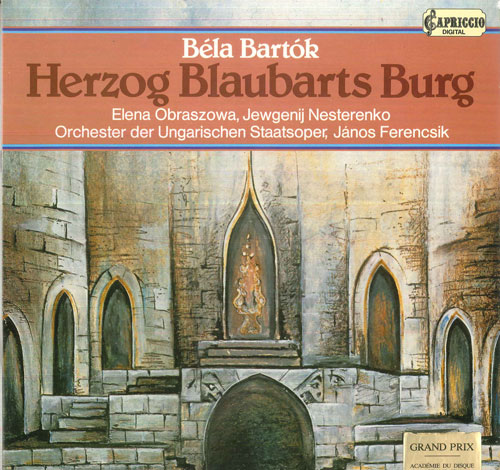 【中古】独LP ヤーノシュ・フェレンチク, ハン バルトーク 青ひげ公の城 296327 CAPRICCIO /00400
