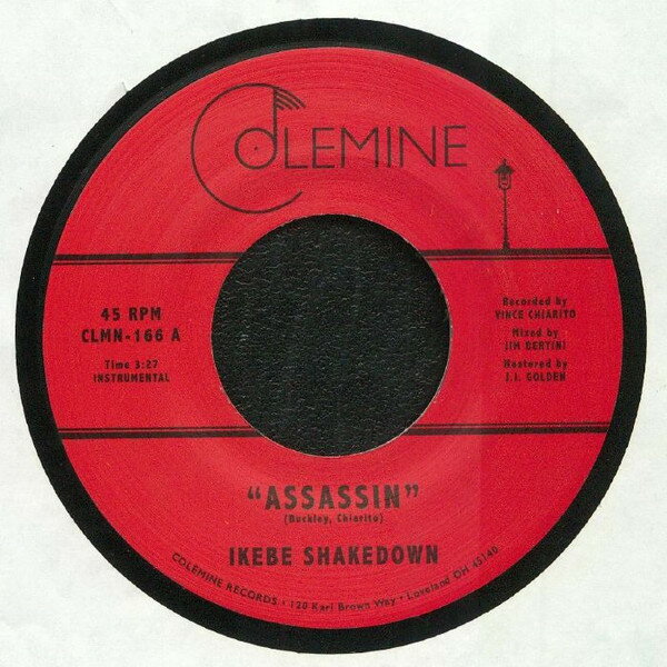 7” Ikebe Shakedown Assassin CLMN166 COLEMINE /00080