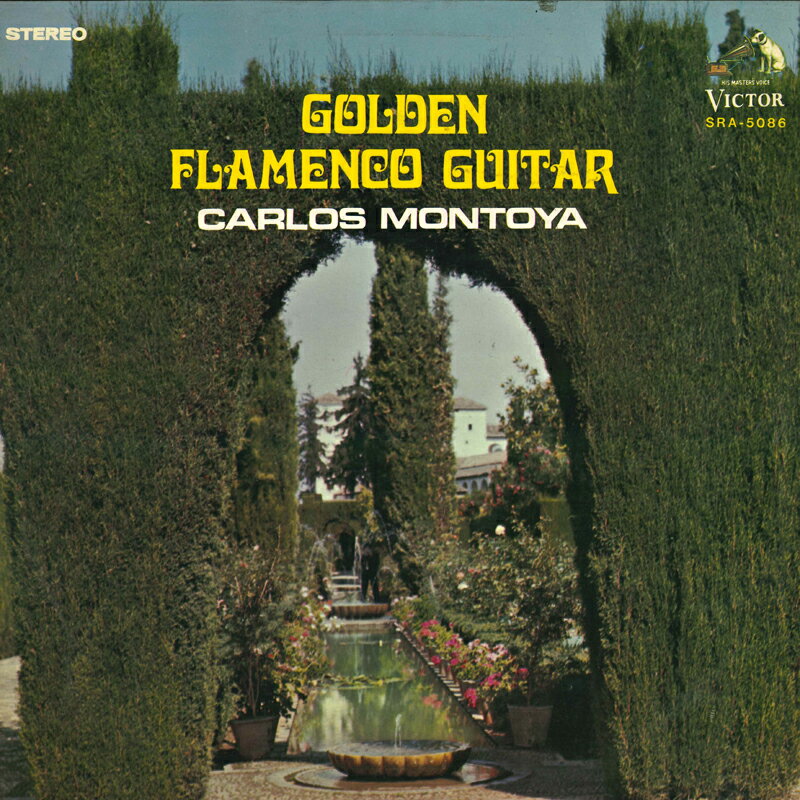 【中古】LP Carlos Montoya Golden Flamenco Guitar SRA5086 VICTOR /00400