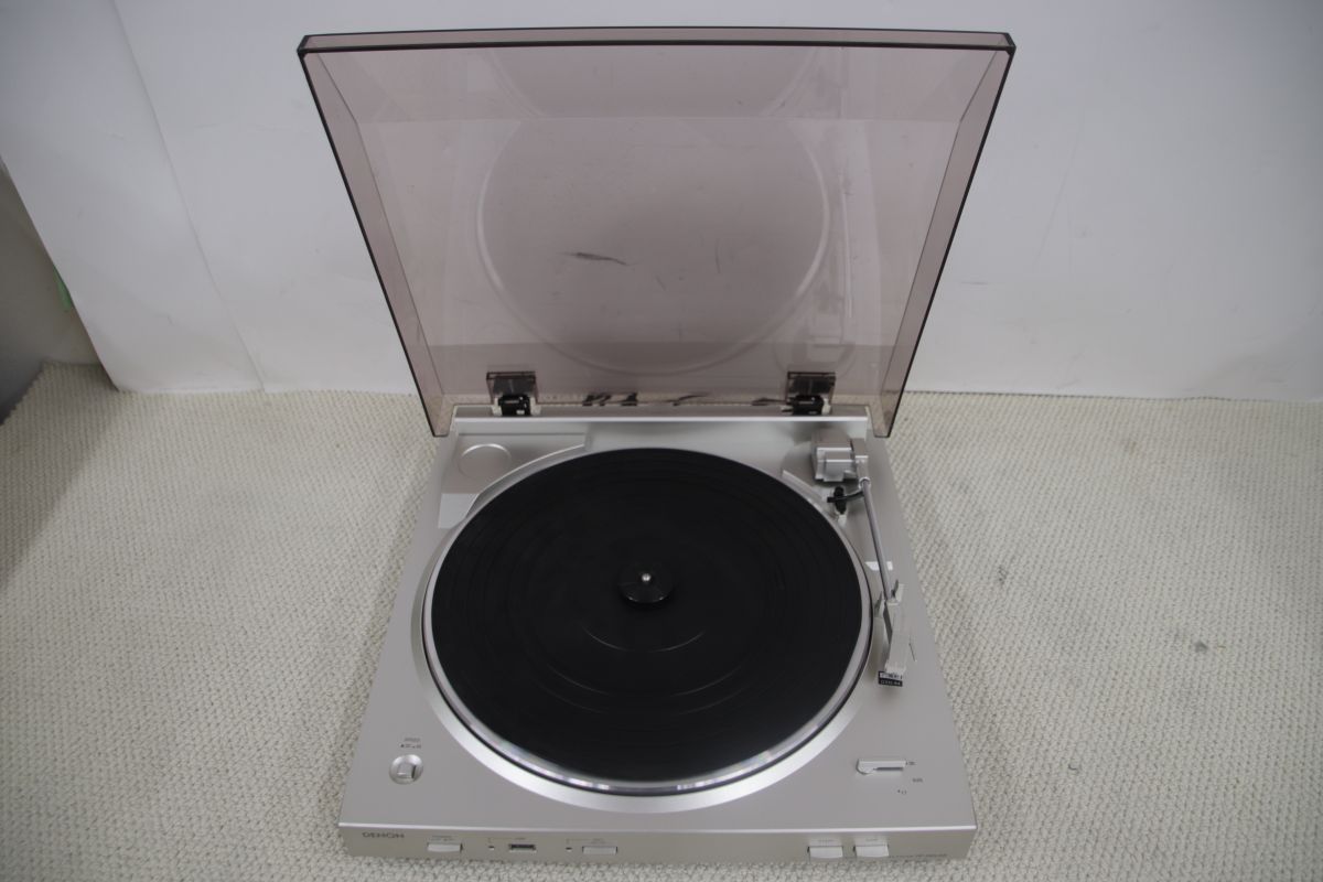 【中古】Denon デノン DP-200USB Full Auto Belt Drive Turntable フルオート ベルトド /3200