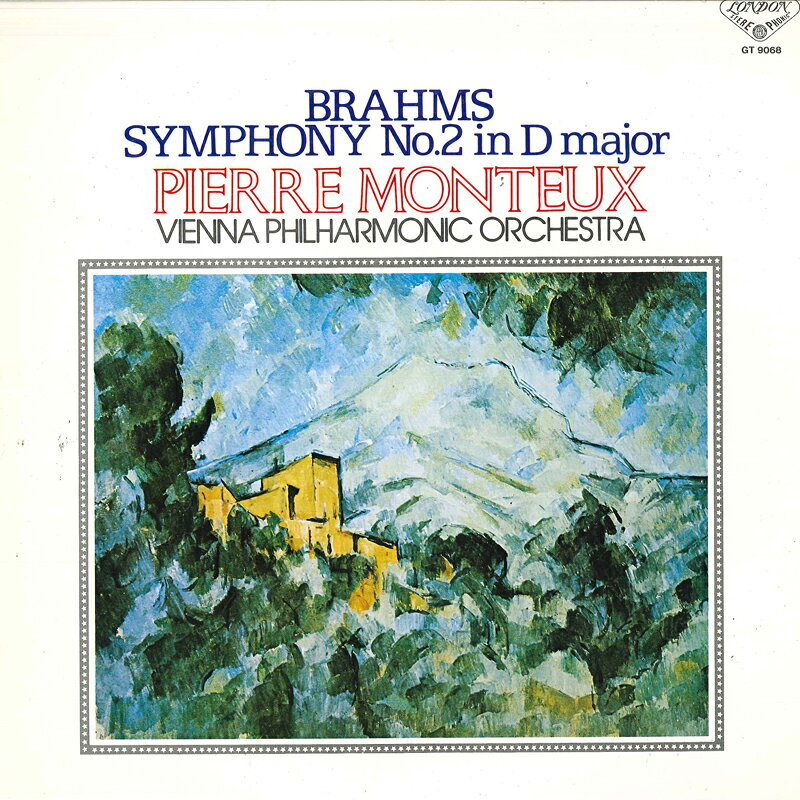 【中古】LP ピエール・モントゥー, ウィーン ブラームス: 交響曲第2番 ニ長調 作品73 GT9068 LONDON /00260 recordcity-11108846 RECORD CITY 楽天市場店 パッケージ画像